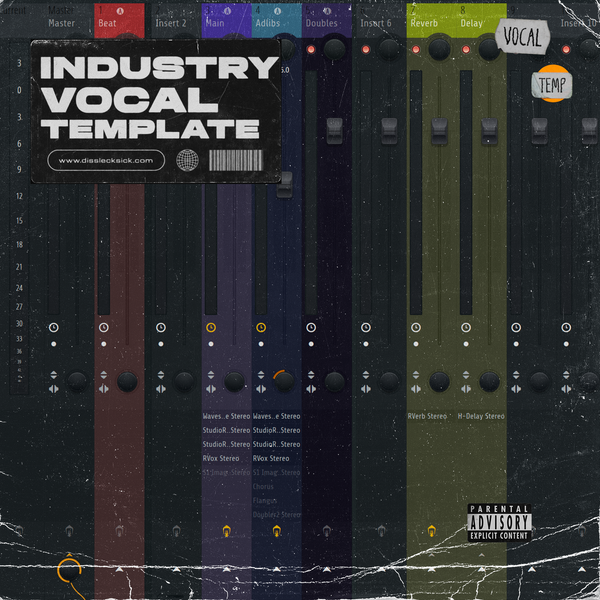 THE INDUSTRY RECORDING TEMPLATE (FL Studio)